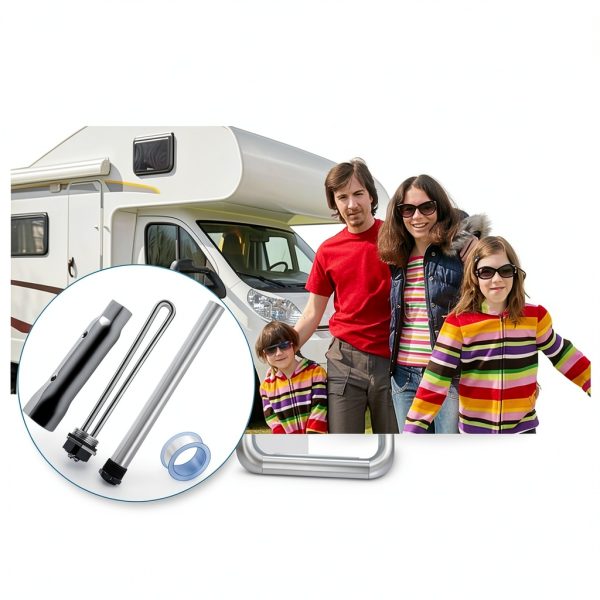 UHEGDRR RV Water Heater Elements Kit with Anode Rod & Wrench-6