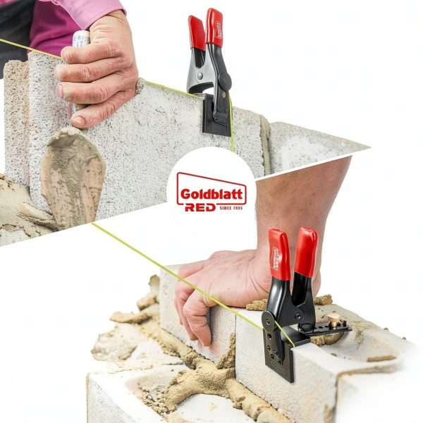 Goldblatt RED XL JAG Clamp Adjustable Brick Laying Tool Red XL-4