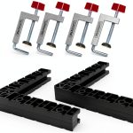 Fence Clamp Kit Milescraft 7350 Aluminum Angle Clamps for Cabinets-0