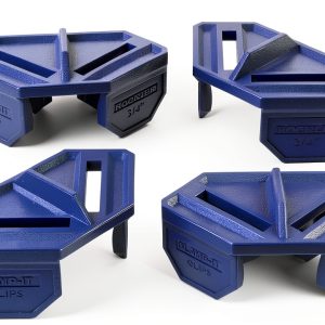 ¾” Quick Grip Corner Clamp Clips – Rockler 4‑Pack Polypropylene Angle-0