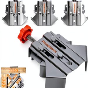 Corner Clamp 4PCS Set Pesipers Stainless Steel 90 Degree Adjustable-0